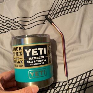 Brand new Yeti brand Rambler 10oz Lowball w/ magslider lid
